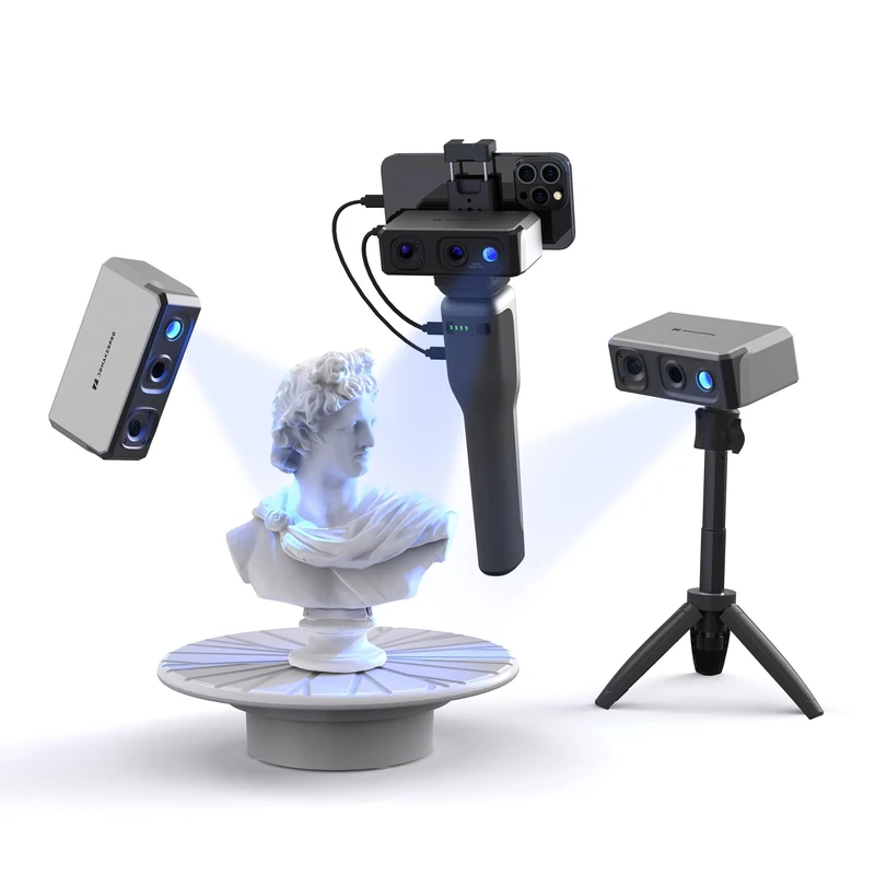 3DMakerpro Seal 3D Scanner - 0.01mm Accuracy, 24-bit Color