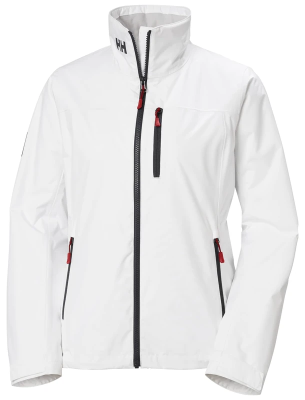 Helly Hansen Women's W Crew Midlayer Jacket 2, White, 2XL