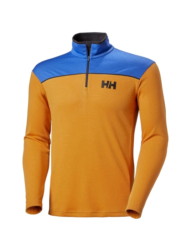 Helly Hansen Men's HP 1/2 Zip Pullover, Mustard, 2XL