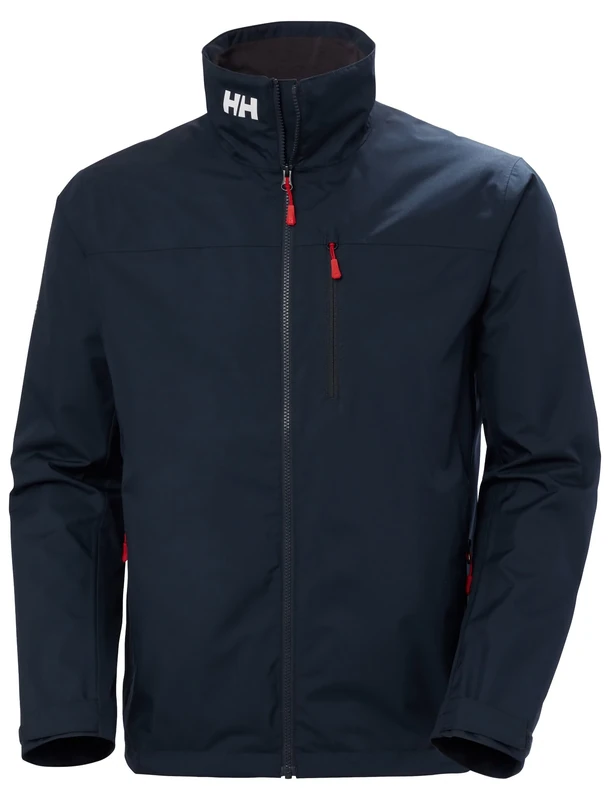 Helly Hansen Men's Crew Jacket 2.0, Navy, M