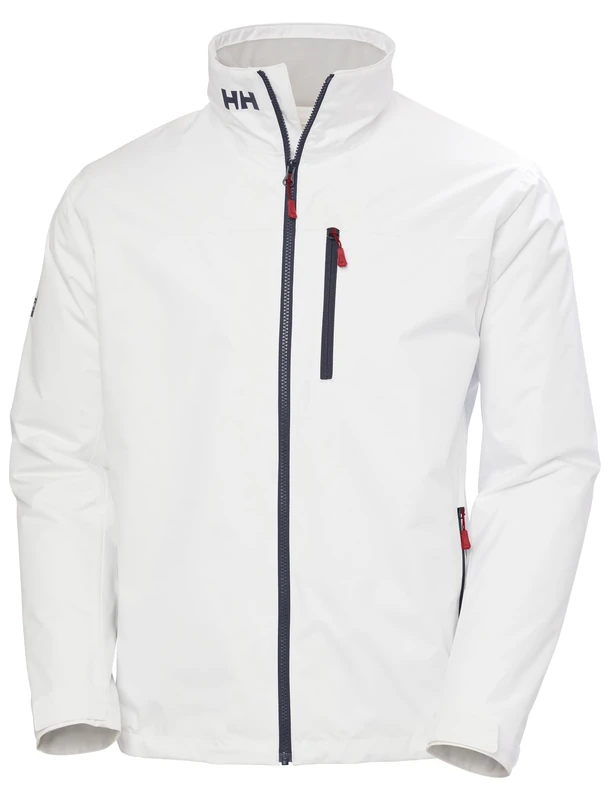 Helly Hansen Men's Crew Midlayer Jacket, White 2.0, 2XL