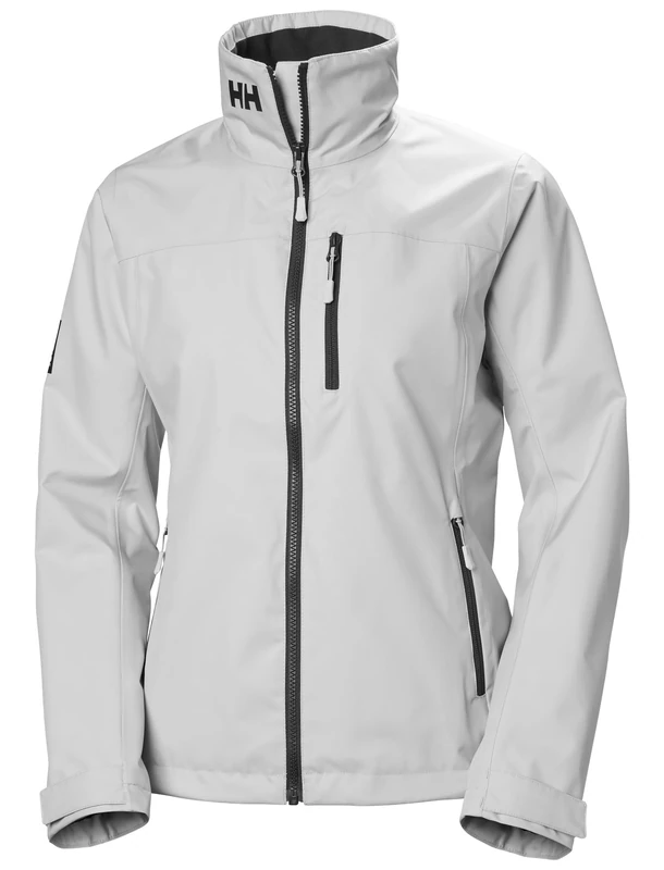 Helly Hansen Women's W Crew Jacket 2.0, Grey Fog, S