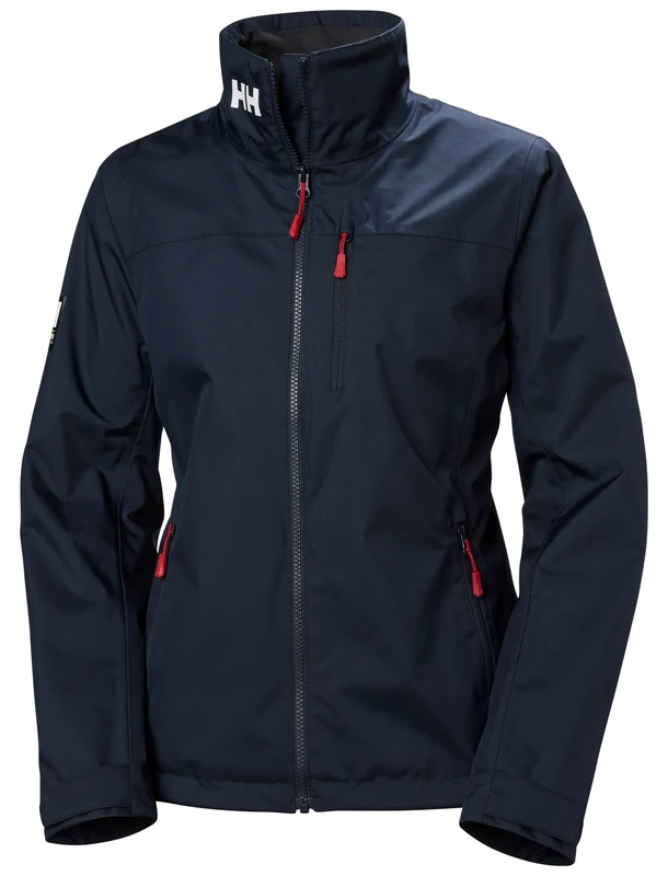 Helly Hansen Womens's Crew Jacket 2.0, Navy, L