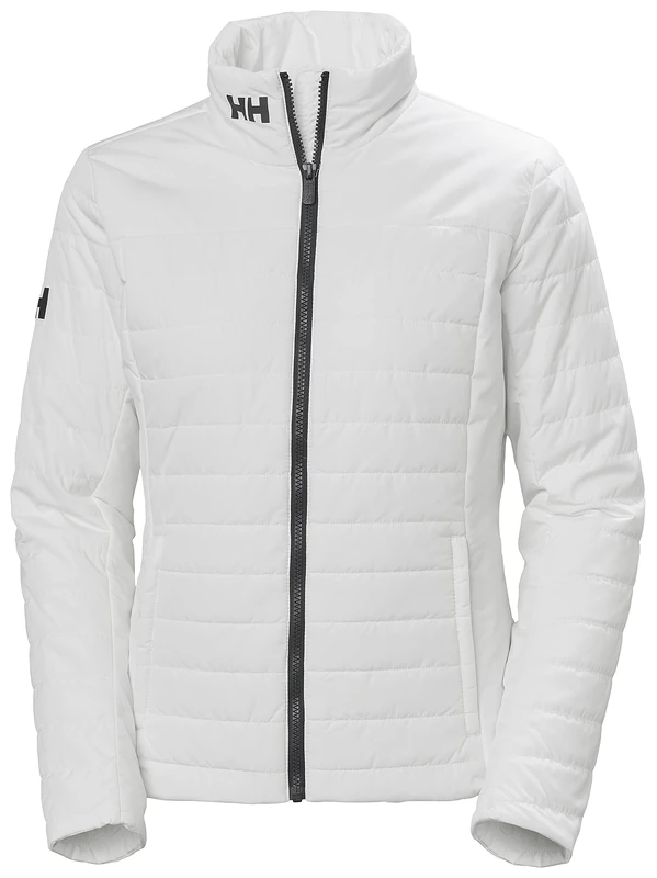 Helly Hansen Women's W Crew Insulator Jacket 2.0, White, 3XL
