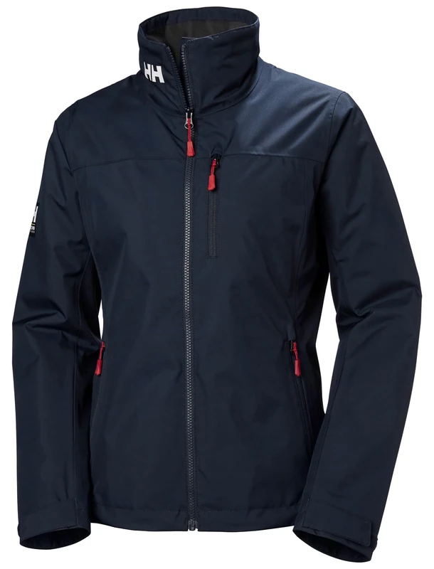 Helly Hansen Women's W Crew Midlayer Jacket 2, Navy, XL