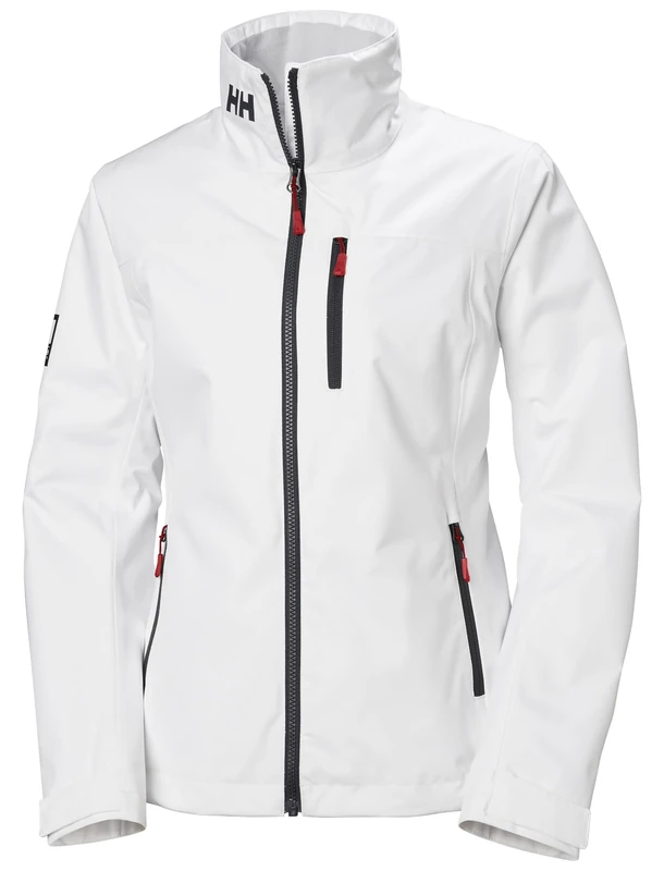 Helly Hansen Women's Crew Jacket, White, M