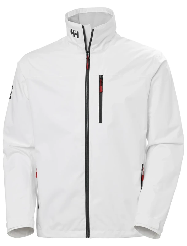 Helly Hansen Men's Crew Jacket 2.0, White, 2XL