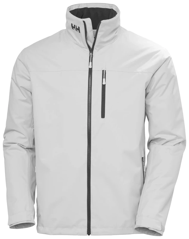 Helly Hansen Men's Crew Midlayer Jacket 2, Grey Fog, M