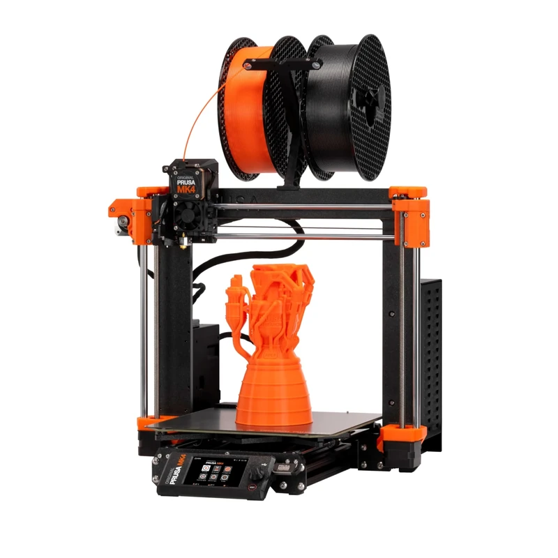 Original Prusa MK4 3D Printer kit, Removable Print Sheets, Beginner-Friendly 3D Printer DYI Kit, Fun to Assemble, Automatic Calibration, Filament Sample Included, Print Size 25x21x22 cm