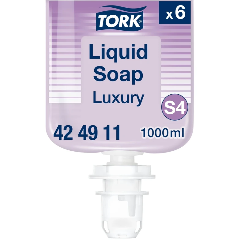 Tork luxuriöse Flüssigseife S4, Blütenduft, 6 × 1.000 ml, 424911