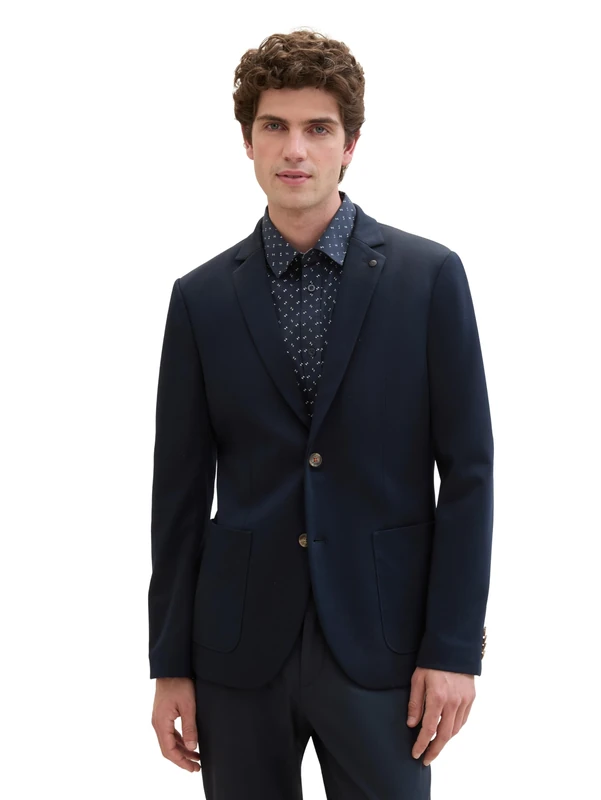 TOM TAILOR Men's Jacket, 10668 - Sky Captain Blue, 44R