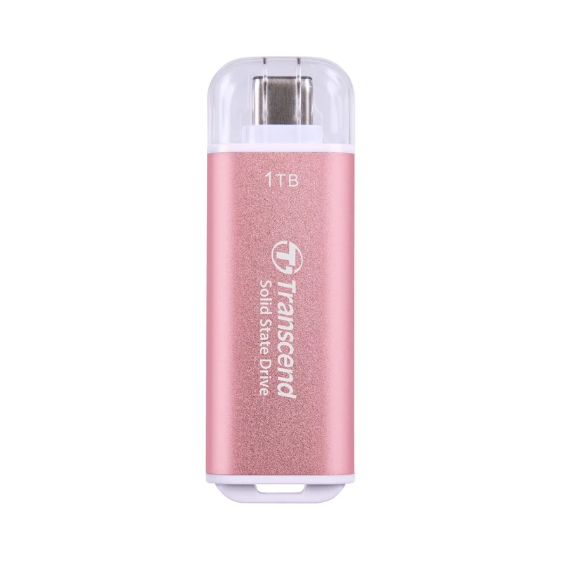 Transcend ESD300 1TB USB-C External SSD 1050MB/s Ideal for iPhone 17/16/15 Pro, MacBook& iPad Pro, High-Speed Data Backup& Transfer TS1TESD300P