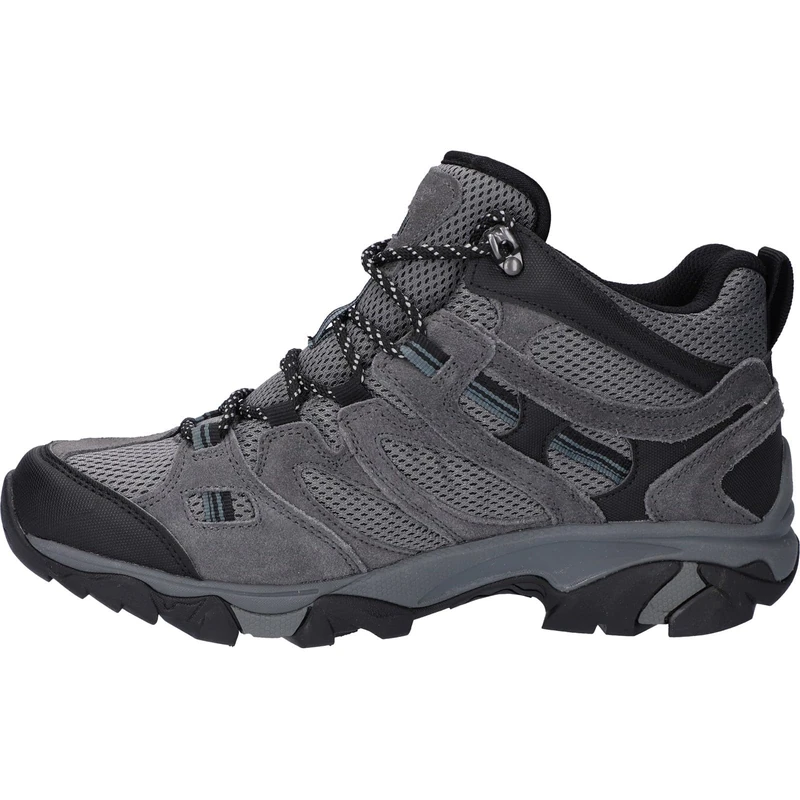 Hi-Tec Male Apex Lite Mid Hikers, Grey, 8