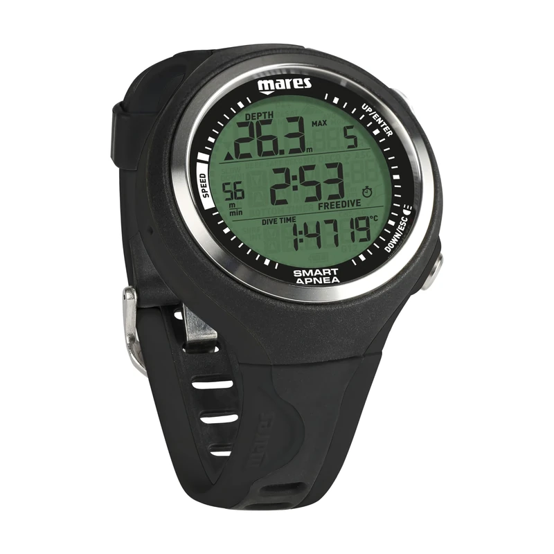 Mares Smart Apnea Freediving Computer, Adult, Black - Image 1