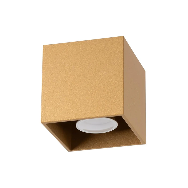 Sollux Quad Minimalist Surface Mount Downlight Gold 1x GU10
