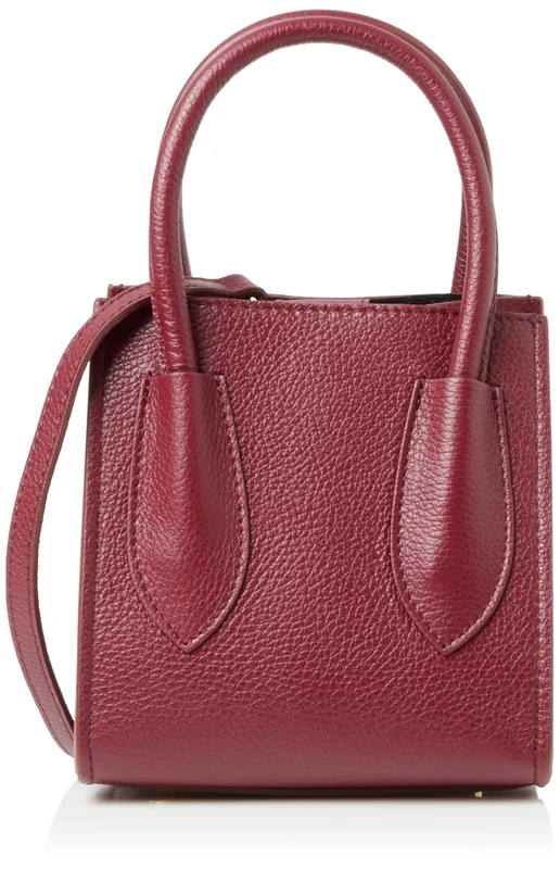 faina Women's Handbag, Bordeaux, Small