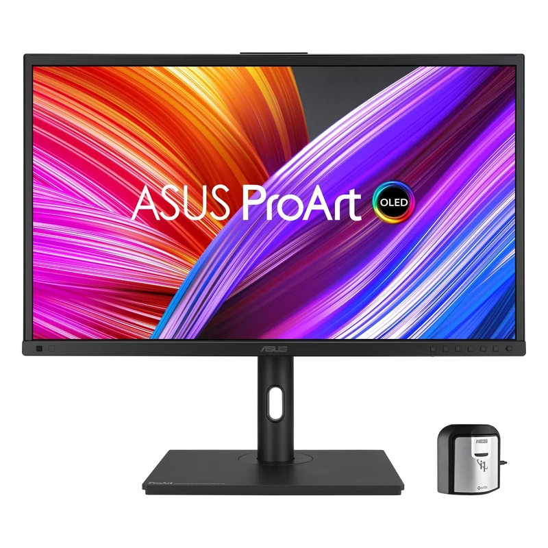 ASUS ProArt Display OLED PA27DCE-K Professional Monitor – 27", OLED, 4K UHD, 99% DCI-P3, HDR-10, HLG, ΔE < 1, USB-C PD 80W, Hardware Calibration, Calman Ready, ColourSpace Integration