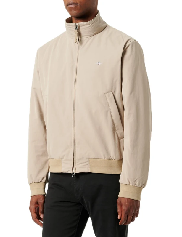 GANT Men's Padded Hampshire Jacket, Dried Khaki, 4XL