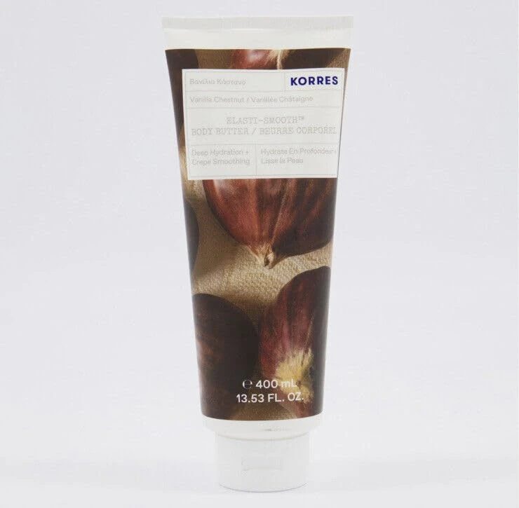 KORRES Elasti-Smooth Body Butter - Vanilla Chestnut | 400mL