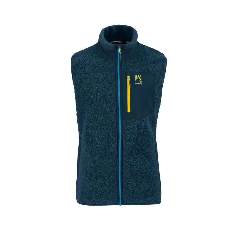 KARPOS 2531045-052 80'S FLEECE VEST Sweatshirt Men's MIDNIGHT Size XL