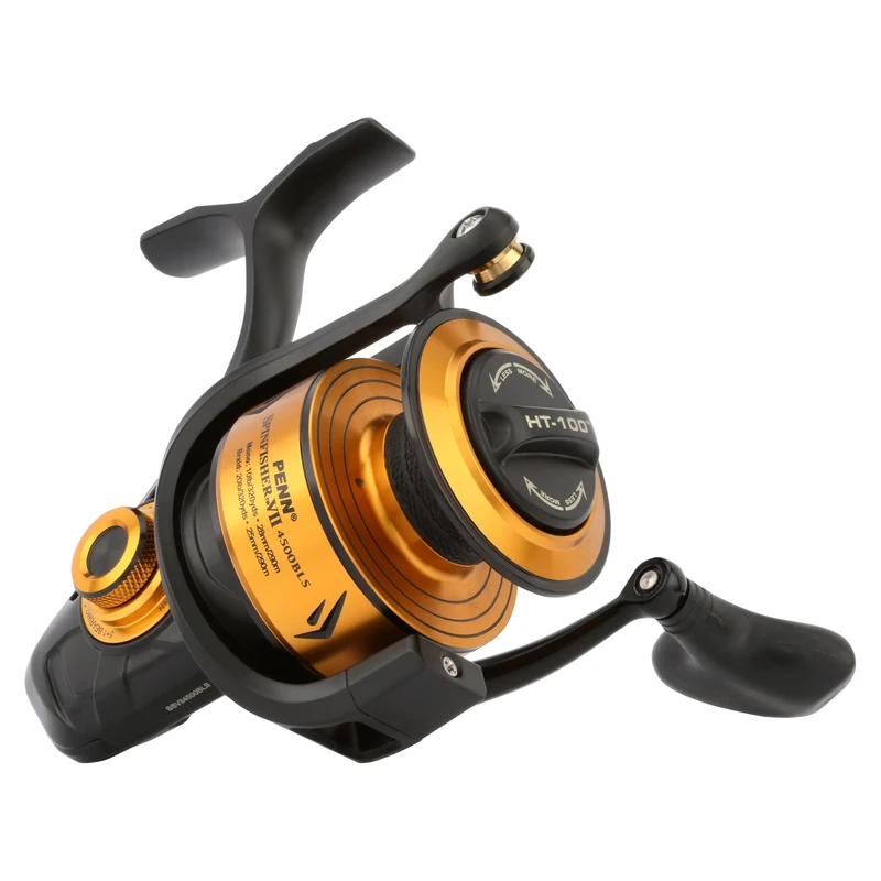 PENN Spinfisher VII 4500 Saltwater Fishing Reel, Grip Position Right/Left, IPX5 Seal, HT-100 Front Brake, Superline Spool, Precision CNC Transmission Technology