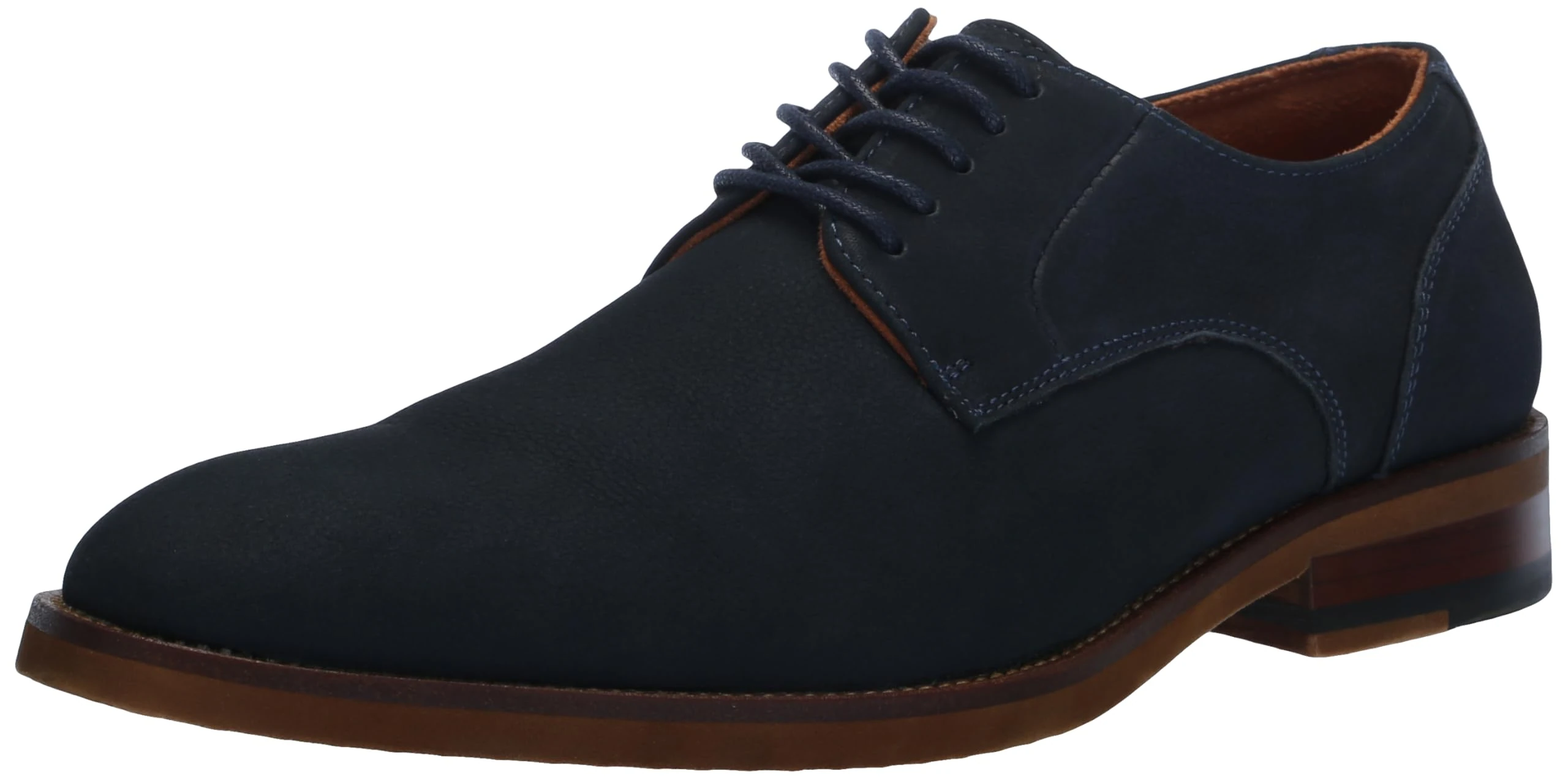 STACY ADAMS Men's Preston Lace Up Oxford, Navy, 11.5