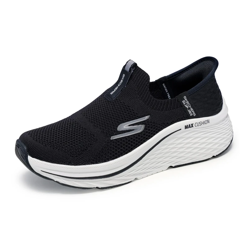 Skechers Women's MAX Cushioning Elite 2.0 Eternal Sneaker, Black, 8 UK