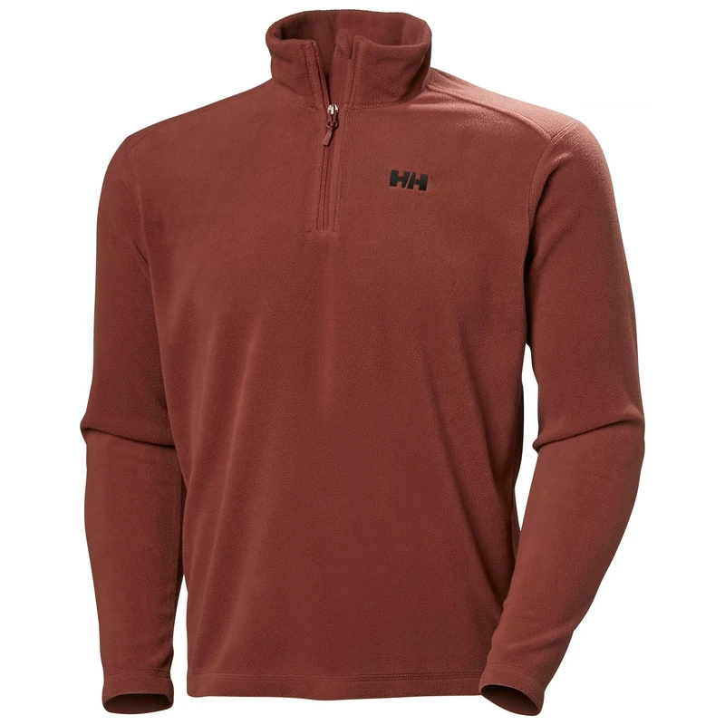 Helly Hansen Men's Daybreaker 1/2 Zip Fleece, Iron Oxide, XL