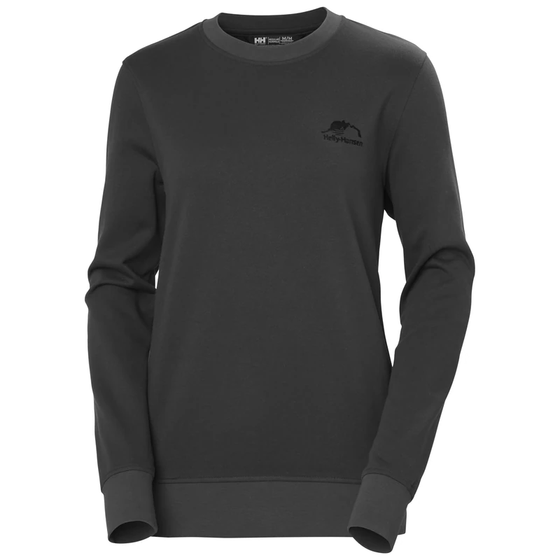 Helly Hansen Women's W Nord Graphic Sweatshirt, Ebony, L - Image 1