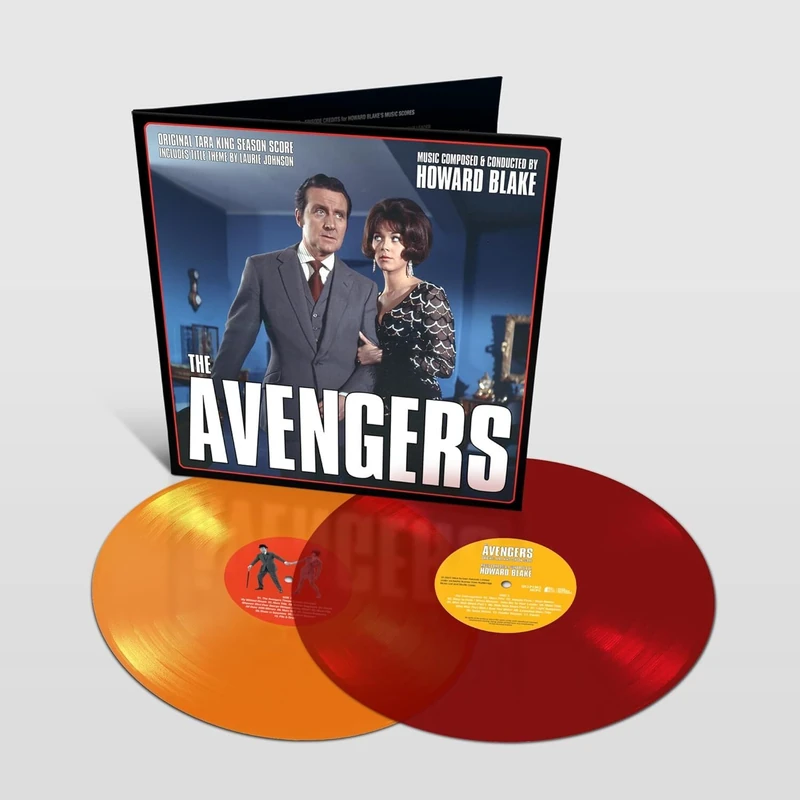 The Avengers 1968-1969 [2LP Red & Orange Coloured Vinyl]