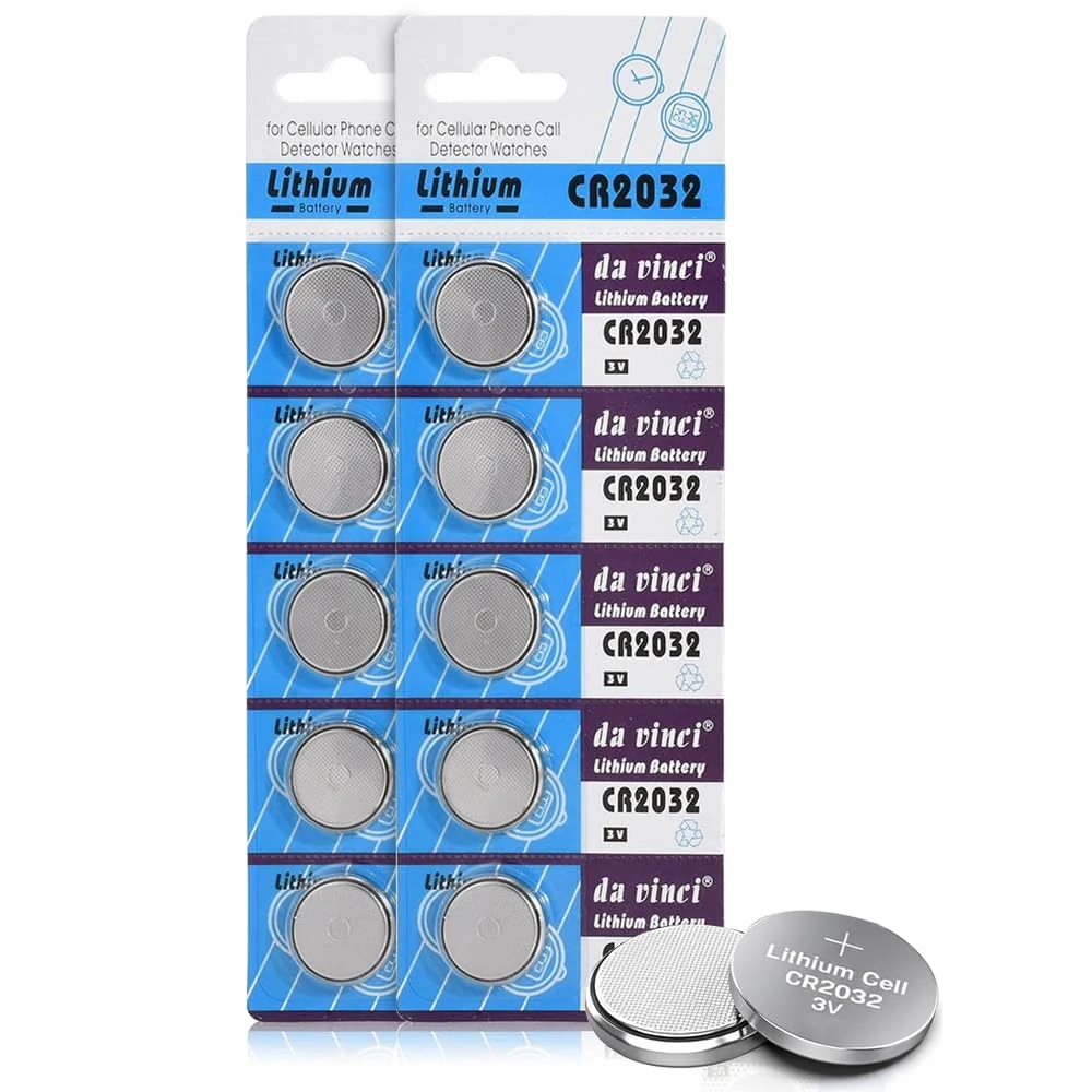 BML 20 pcs CR2032 Lithium Battery 3V High Capacity & Long-Lasting Battery | Reliable and Durable Performance for Keyfobs, Scales, Toy, Wearables and Medical Devices