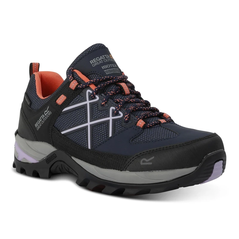 Regatta Women's Samaris III Low Walking Shoes with ISOTEX Membrane, Perfect for Hiking, Walking & Outdoors