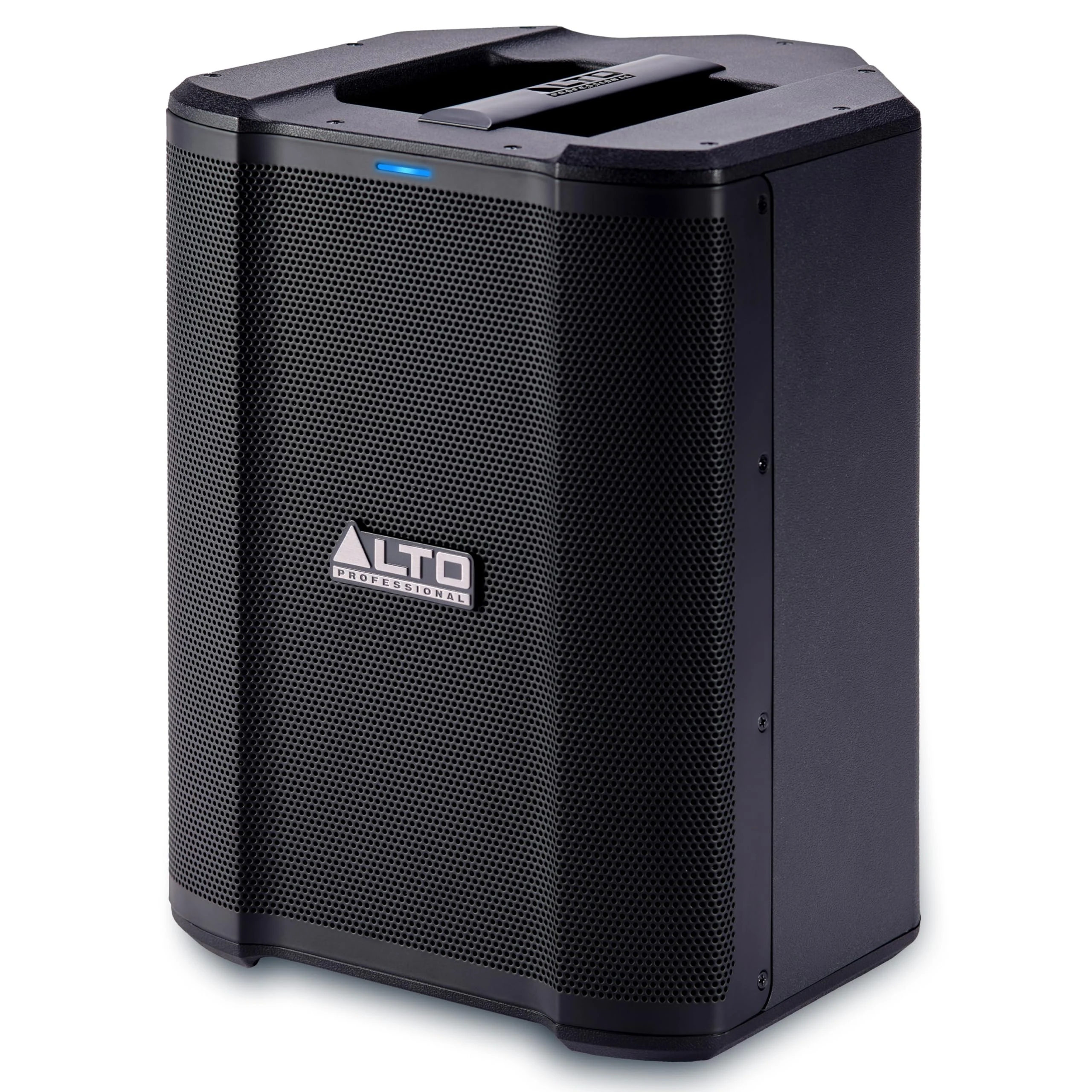 ALTO Busker 200W Portable PA Speaker System with Rechargeable Battery, Bluetooth, 3-Channel Mixer, Alesis FX, App Control, USB Charging
