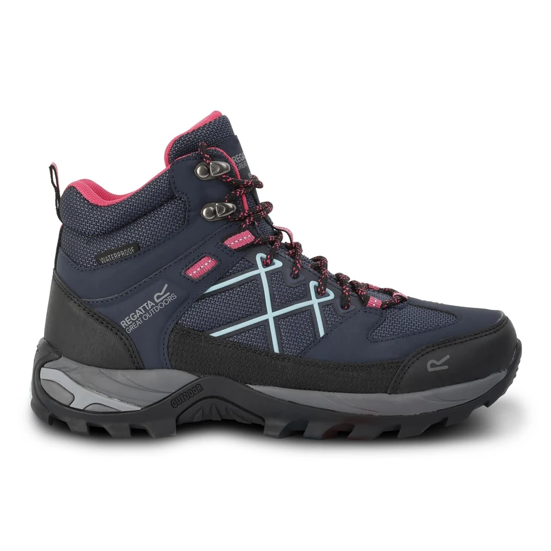 Regatta Women's Samaris III Walking Boots with ISOTEX Membrane, Perfect for Hiking, Walking & Outdoors