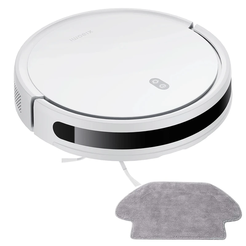Xiaomi Robot Vacuum E12, Powerful Suction Up to 4000Pa, App Control, Efficient Cleaning Path, Intelligent Water Tank, Brush Included [Amazon Exclusive]