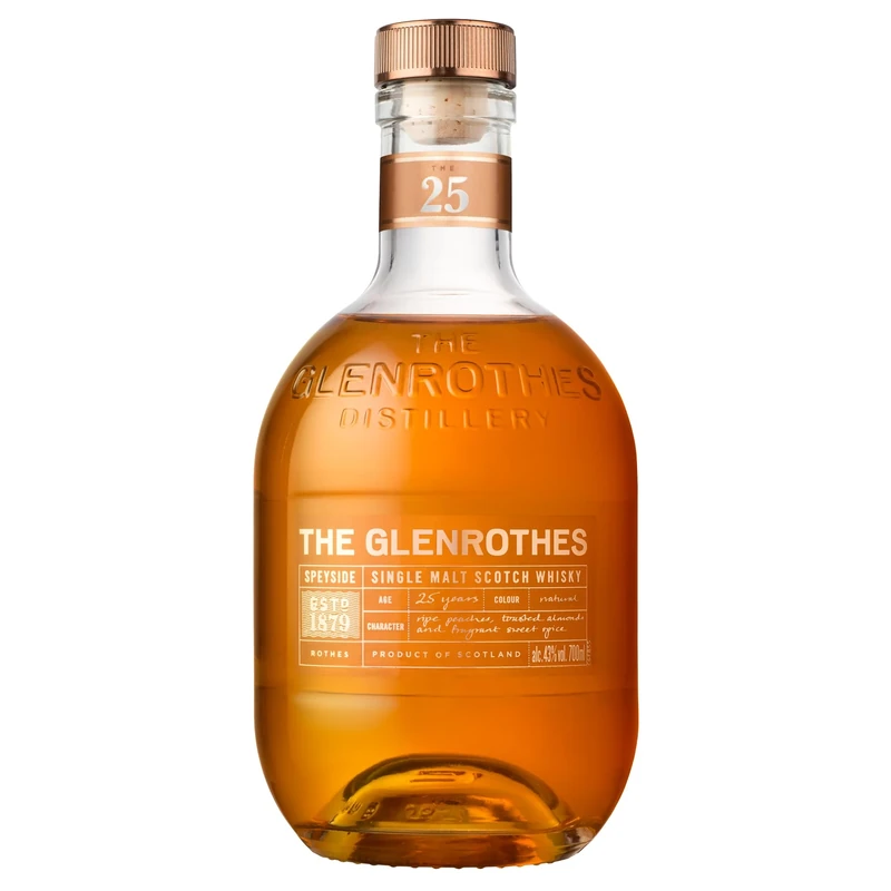 The Glenrothes 25 Year Old Speyside Single Malt Whisky