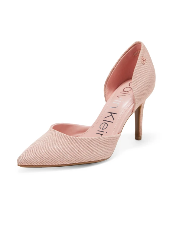 Calvin Klein Women's Gloria Pump, Ash Rose 660, 5.5 UK