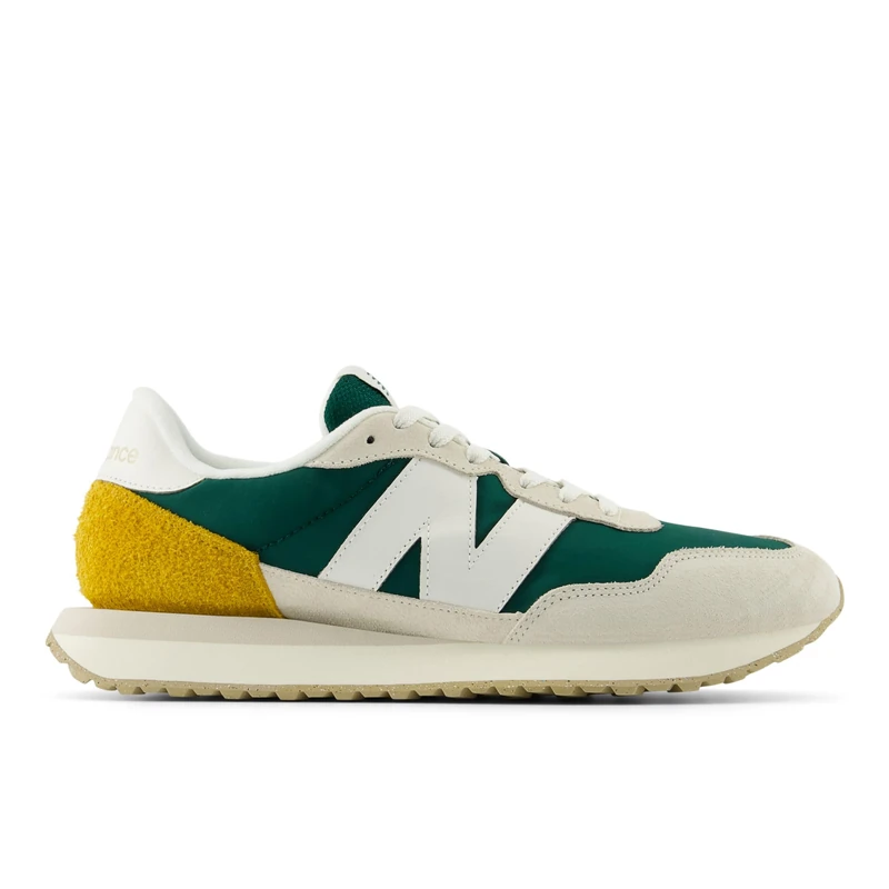 NEW BALANCE Mens 237 Sneaker, Acidic Green Heather 361, 8 UK - Image 1