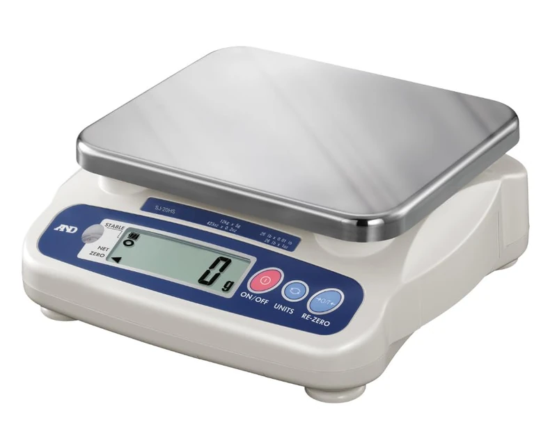 A&D Weighing SJ-20KHS Compact Scale 20 kg x 10 g