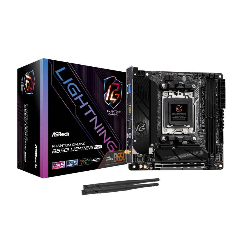 B650I Lightning WiFi (schwarz)
