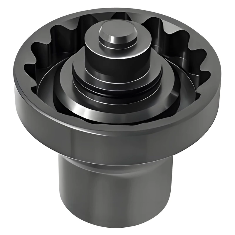 JEUCLEL Wheel Centre Locking Nut Key for Porsche 997 991 918 GT2 and GT3 Cayman for Panamera 3/4 Drive, Wheel Center Lock Nut Socket Adapter, Centre Lock Nut Removal Tool - Image 1