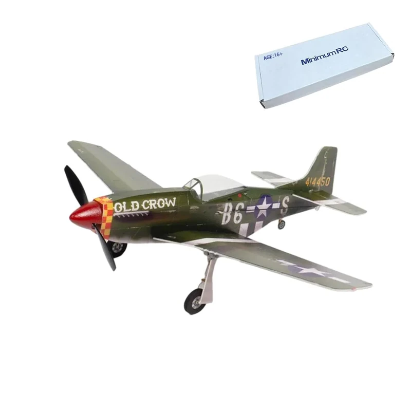 WUBA P-51 RC Airplane Model - 2.4G Five-Channel Mini Fighter for Kids