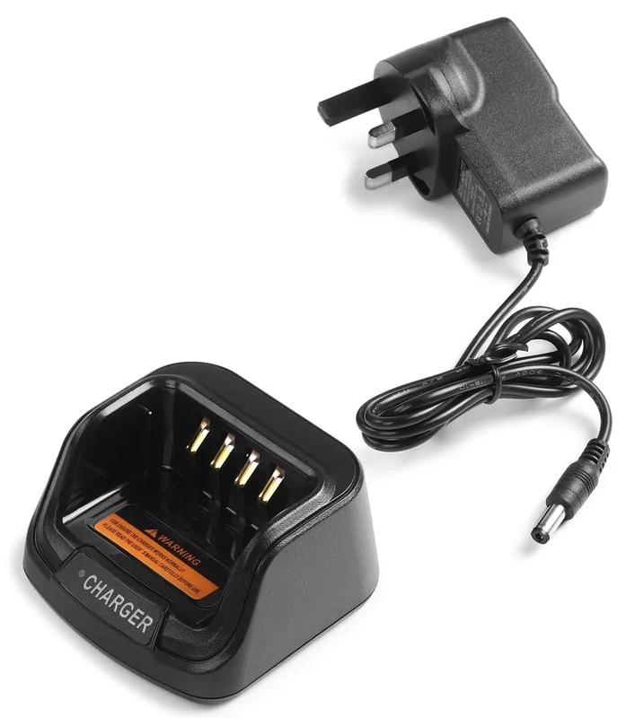 SUNDELY® Desktop Charger for HYT Hytera Radio BP515 HP50X HP505 HP605 PD405 PD505 PD605 PD665 PD700 PD705 PD780 PD785G PD985 PT580H Charging Dock Cradle Base CH10A07 CH10L27 BL1504 BL2006 BL2502