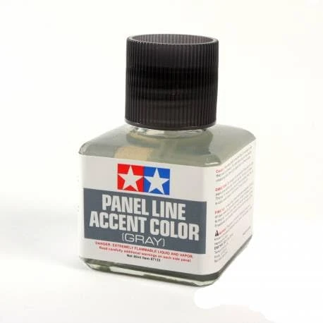 Tamiya Panel Line Accent Color Grey 40ml - Precise Detail Paint