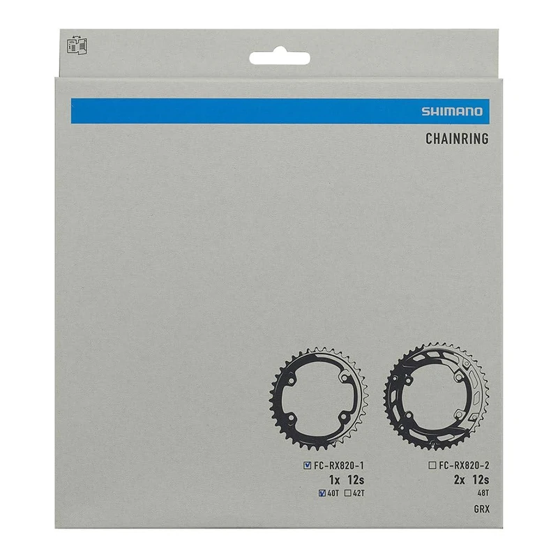 Shimano GRX C/RING FCRX820-1 12spd single 42T - Image 1