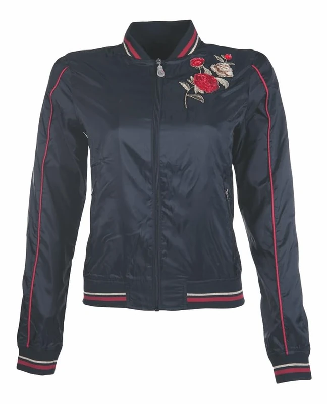 HKM Women's Fleur Style Jacket, Deep Blue, L
