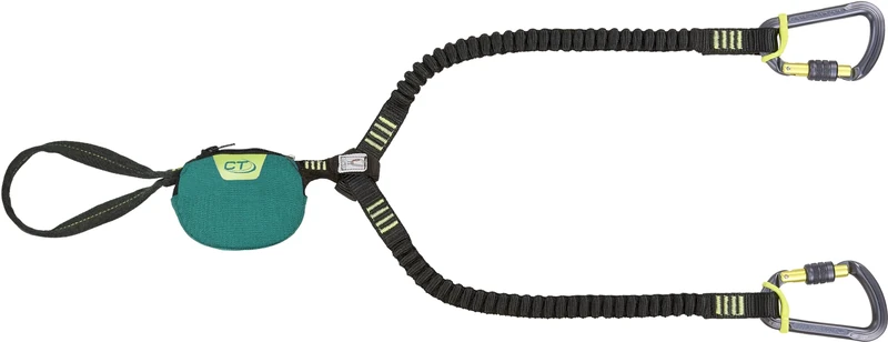 Climbing Technology Classic-K Compact, Via Ferrata Unisex Adult, Green, One Size