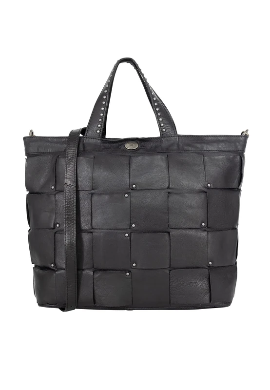 altiplano Women's Leather Shopper, Black, One Size