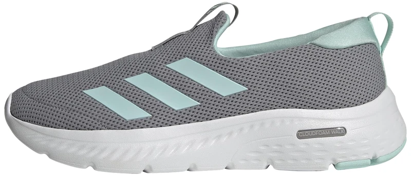 adidas Women's Cloudfoam Move Lounger Shoes, Grey/semi Flash Aqua/Cloud White, 5 UK