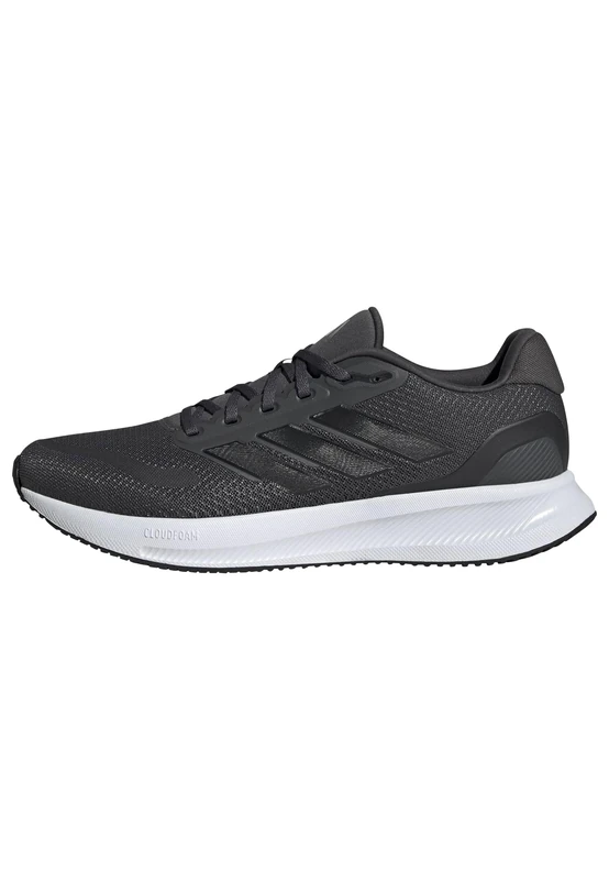 adidas Men's Runfalcon 5 Running Shoes, Grey Six/Core Black/Cloud White, 14.5 UK